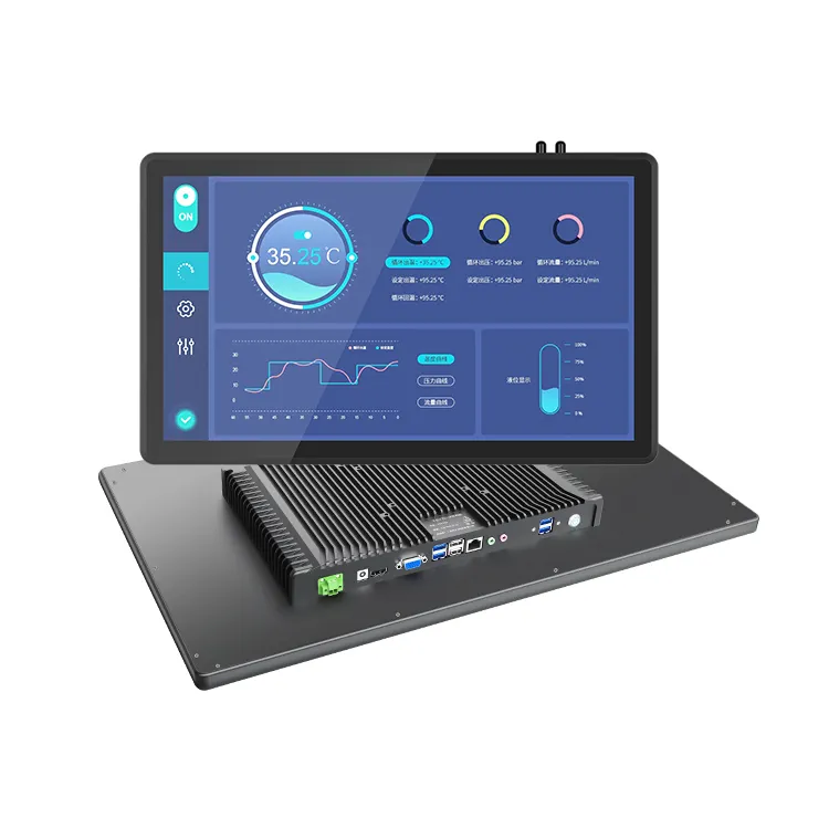 Ecrã de controlo móvel, de tablet e industrial