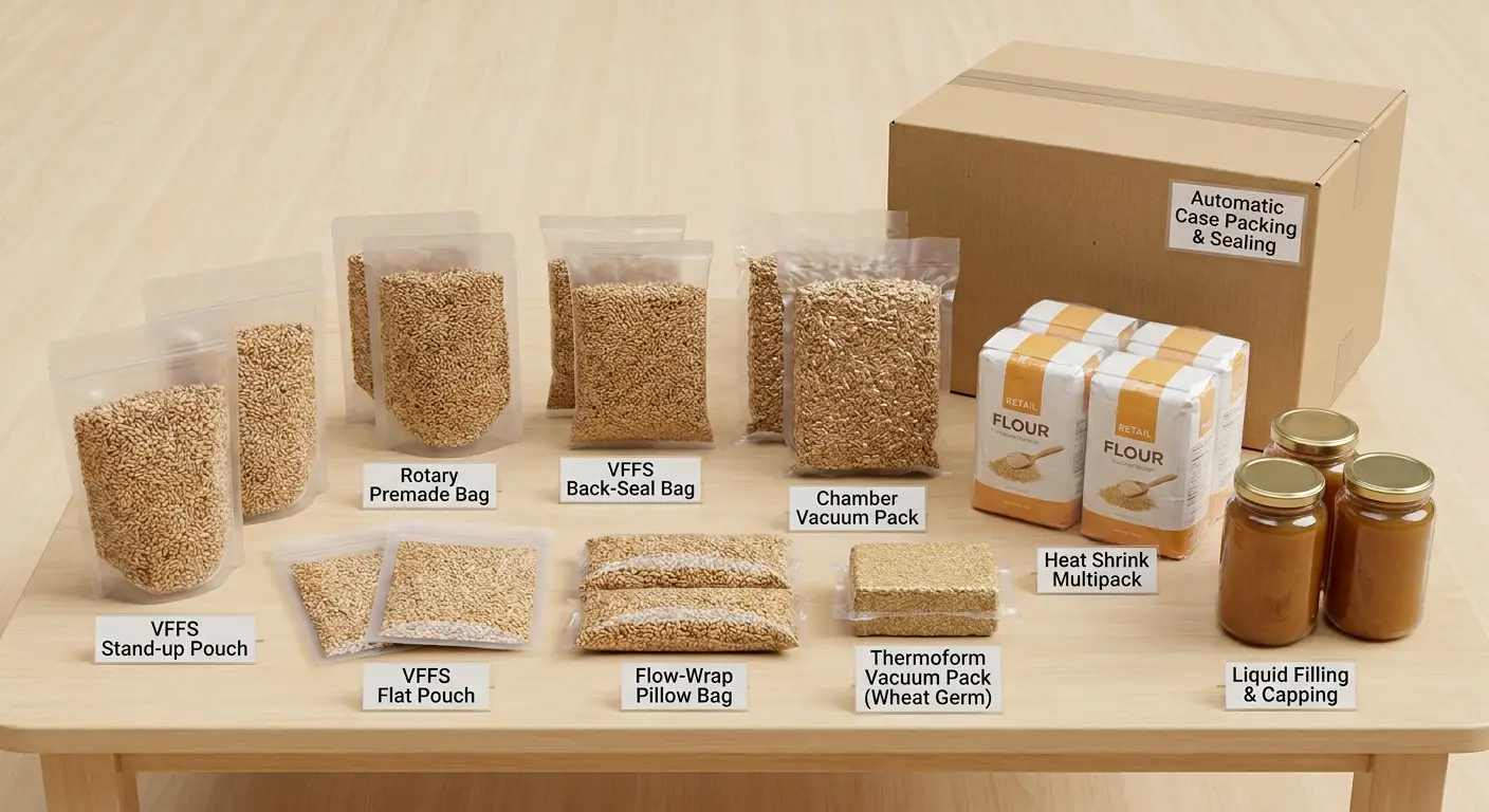 wheat packing machine
