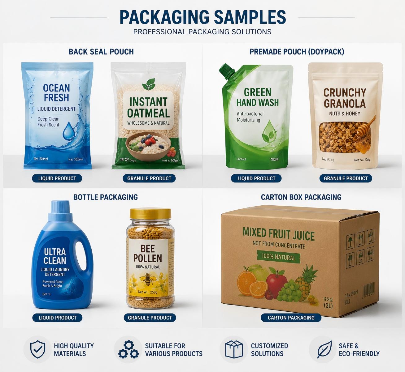 Quick Comparison of Automated Volumetric Packing Machine Solutions