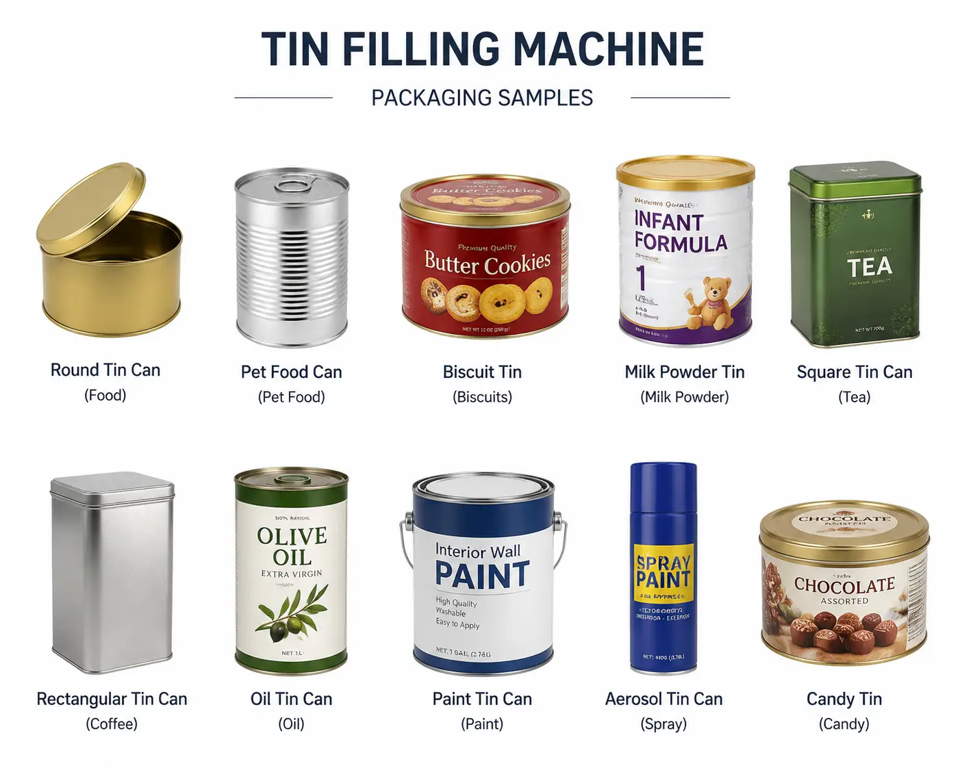 tin filling machine