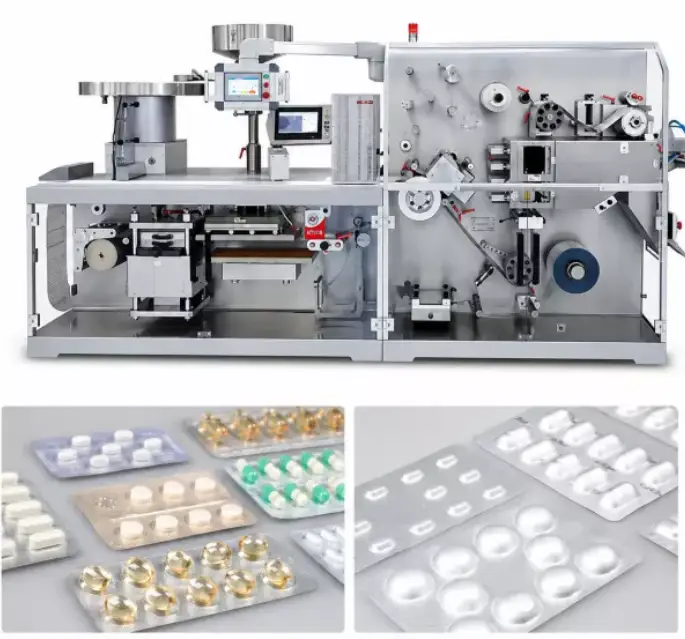 machine d'emballage sous blister en PVC
