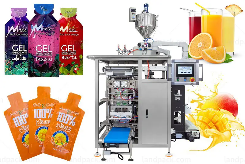machine d'emballage de sachets de boissons non alcoolisées
